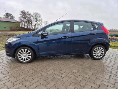 Gebraucht Ford Fiesta 82 PS (60 kW) 2010 Blau Kleinwagen