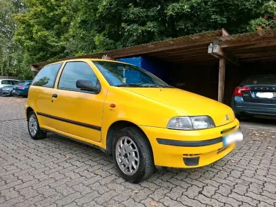 Gebraucht Fiat Punto 55 PS (40 kW) 1996 Gelb Kleinwagen