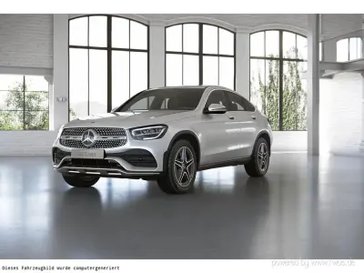 Gebraucht Mercedes GLC300 AMG line 245 PS (180 kW) 2022 Weiß SUV