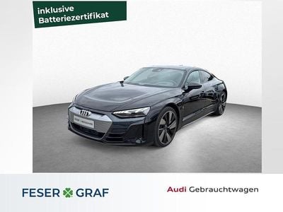 Mythosschwarz metallic Gebraucht 2023 Audi e-tron GT quattro Comfort Limousine | 49.890 €