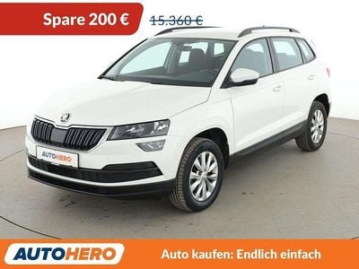 Gebraucht Skoda Karoq Ambition 116 PS (85 kW) 2019 Weiß SUV