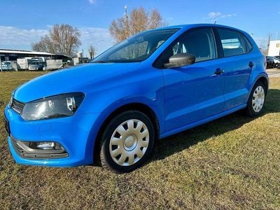 Gebraucht VW Polo Trendline 75 PS (55 kW) 2015 Blau Limousine