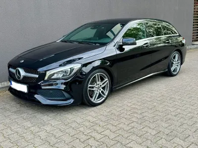 Używany Mercedes CLA220 AMG line 170 KM (125 kW) 2019 Czarny Sedan/Limuzyna