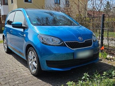 Gebraucht Skoda Citigo Clever 60 PS (44 kW) 2018 Blau Kleinwagen