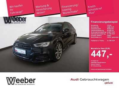 Gebraucht Audi A3 Sport 190 PS (139 kW) 2017 Schwarz Limousine