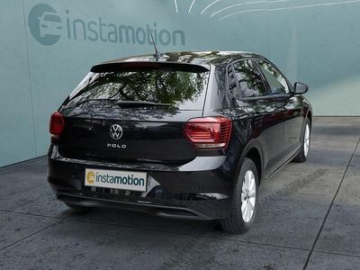 Gebraucht VW Polo Highline 95 PS (69 kW) 2021 Schwarz Limousine