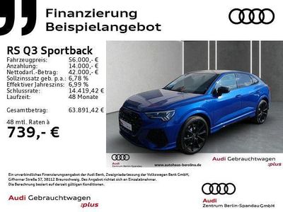 Gebraucht Audi RS Q3 Sportback Ambiente 400 PS (294 kW) 2023 Blau SUV
