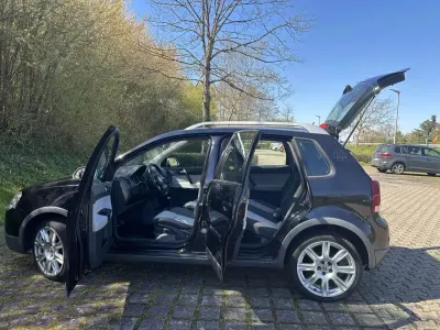 Gebraucht VW Polo Cross 80 PS (58 kW) 2007 Schwarz Kleinwagen