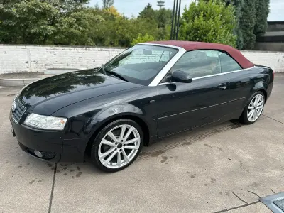 Gebraucht Audi A4 Cabriolet 163 PS (119 kW) 2003 Schwarz Cabrio