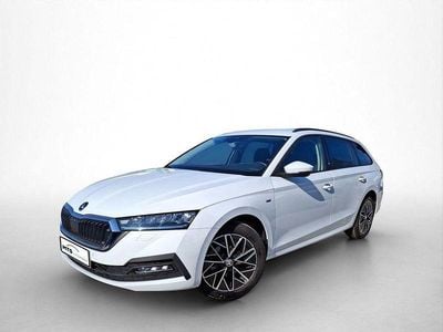 Gebraucht Skoda Octavia Clever 150 PS (110 kW) 2021 Weiß Kombi