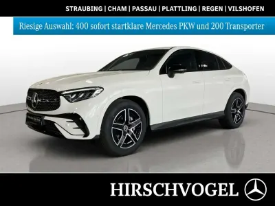 Gebraucht Mercedes GLC220 AMG line 197 PS (144 kW) 2025 Unilack polarweiß Coupé