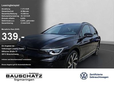 Gebraucht VW Golf VIII R-line 190 PS (139 kW) 2024 Grenadillschwarz (schwarz) Kombi
