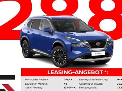 Neu Nissan X-Trail Tekna 163 PS (119 kW) 2026 Blau SUV