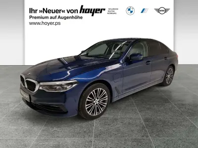 Gebraucht BMW 530e iPerformance 252 PS (185 kW) 2020 Mediterranblau Limousine