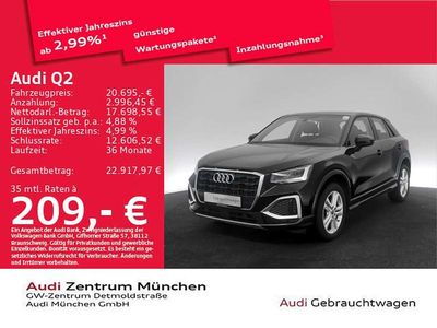 Second-hand Audi Q2 Advanced 110 CP (80 kW) 2023 Negru SUV