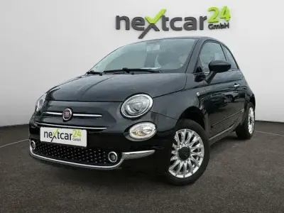 Occasion Fiat 500 Lounge 69 PK (50 kW) 2018 Zwart Hatchback