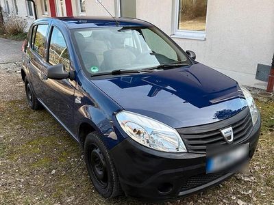 Gebraucht Dacia Sandero 75 PS (55 kW) 2009 Blau Kleinwagen