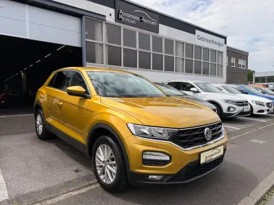 Gebraucht VW T-Roc 116 PS (85 kW) 2019 Gelb SUV