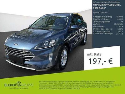 Gebraucht Ford Kuga Titanium X 150 PS (110 kW) 2022 Chromablau metallic SUV