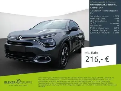 Gebraucht Citroën C4 PureTech 131 PS (96 kW) 2023 Platiniumgrau (metallic) SUV