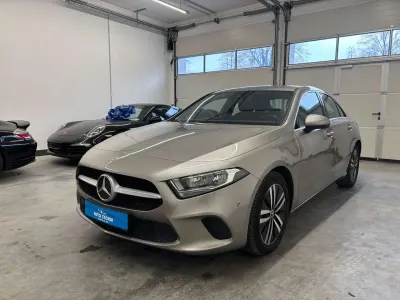 Brugt Mercedes A180 Progressive 116 HK (85 kW) 2020 Sølv Sedan