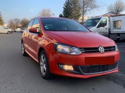 Gebraucht VW Polo 90 PS (66 kW) 2013 Rot Kleinwagen