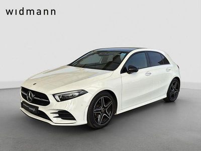 Gebraucht Mercedes A200 AMG line 150 PS (110 kW) 2023 Unilack polarweiss Limousine