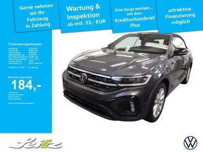 Gebraucht VW T-Roc Cabriolet R-line 150 PS (110 kW) 2025 Grau Cabrio