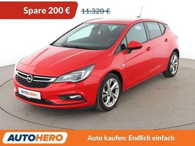 Gebraucht Opel Astra 125 PS (91 kW) 2018 Rot Limousine
