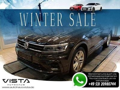 Gebraucht VW Tiguan Allspace R-line 245 PS (180 kW) 2021 Deep black perleffekt SUV