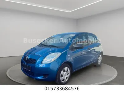 Gebraucht Toyota Yaris Cool 69 PS (50 kW) 2007 Blau Kleinwagen