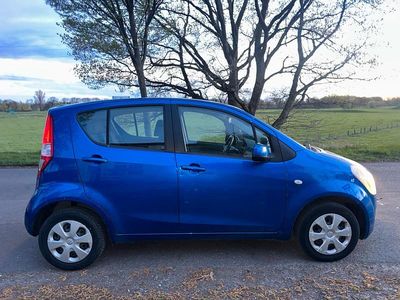 Gebraucht Suzuki Splash 66 PS (48 kW) 2009 Blau Kleinwagen