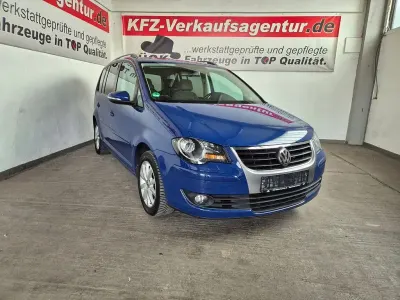 Gebraucht VW Touran Freestyle 140 PS (102 kW) 2009 Blau Van / Kleinbus