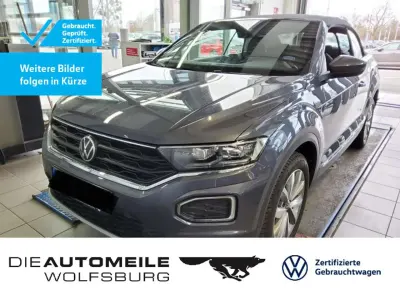 Gebraucht VW T-Roc Cabriolet Style 110 PS (80 kW) 2021 Rauchgrau metallic Cabrio