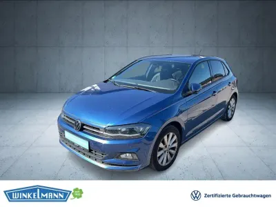 Gebraucht VW Polo Highline 150 PS (110 kW) 2021 Blau Kleinwagen