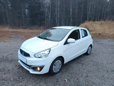 Gebraucht Mitsubishi Space Star 71 PS (52 kW) 2019 Weiß Kleinwagen