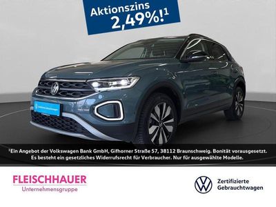 Second-hand VW T-Roc Life 150 CP (110 kW) 2025 Albastru SUV