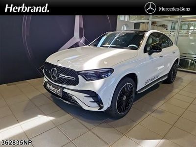 gebraucht Mercedes GLC400d e 4M Coupé AMG+AHK+PANO+HUD+DISTR+MEMORY