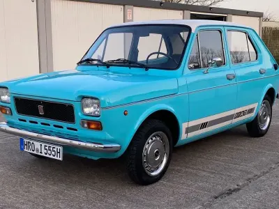 Gebraucht Fiat 127 45 PS (33 kW) 1976 Blau Kleinwagen
