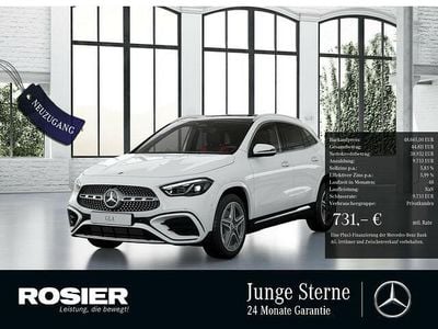 Gebraucht Mercedes GLA220 AMG 190 PS (139 kW) 2023 Weiss / polarweiß SUV