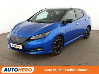 Begagnad Nissan Leaf N-Connecta 110 kW (150 HK) 2024 Blå Halvkombi