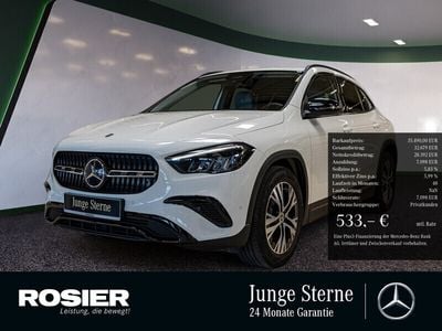 Gebraucht Mercedes GLA180 Advanced 136 PS (100 kW) 2023 Weiss / polarweiß SUV