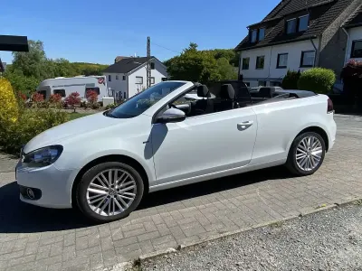 Gebraucht VW Golf Cabriolet Cup 122 PS (89 kW) 2015 Weiß Cabrio