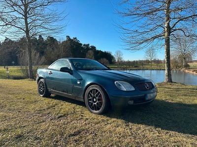 Gebraucht Mercedes SLK230 193 PS (141 kW) 1998 Blau Cabrio