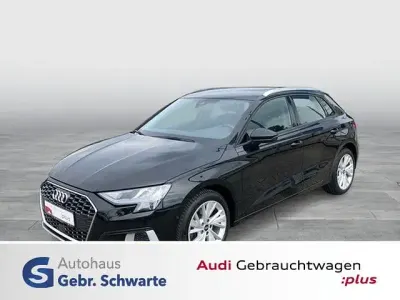 Używany Audi A3 Advanced 116 KM (85 kW) 2021 Czarny Sedan/Limuzyna