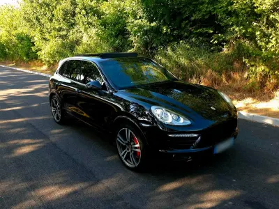 Gebraucht Porsche Cayenne Turbo 500 PS (367 kW) 2012 Schwarz SUV
