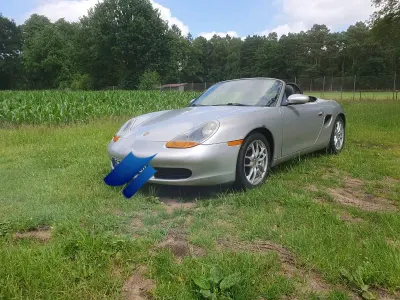Gebraucht Porsche 986 Boxster 205 PS (150 kW) 1998 Silber Cabrio