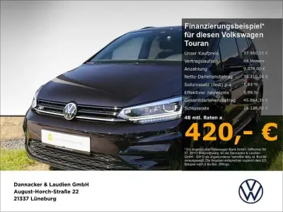 Gebraucht VW Touran R-line 150 PS (110 kW) 2024 Deep black perleffekt Van / Kleinbus