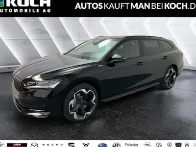Neu Skoda Superb SportLine 204 PS (150 kW) 2026 Schwarz Kombi