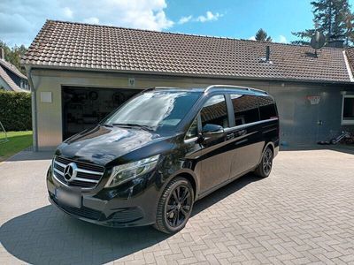 gebraucht Mercedes V250 schwarz lang Avantgarde Edition